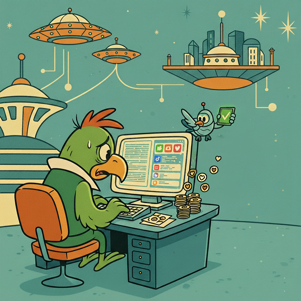 Parrotstack hero illustration